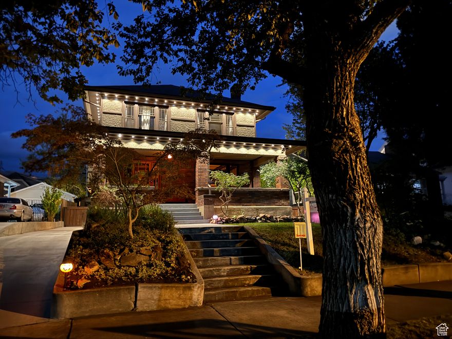 OPEN HOUSE TODAY 10/4 from 2-4** Truly a one of a kind property.  A jaw-dropping historic craftsman in one of Utah's most prestigious neighborhoods, that has been completely updated (electrical, plumbing, driveway, roof, A/C, tankless water heater to power the boiler for soft and quiet radiant heat) while maintaining all of its original charm.  Harwood floors, French doors, Chef's kitchen, and beautifully remodeled bathrooms. Enjoy quiet evenings watching the sunset on the front porch or the solitude in the private back yard gardens.   Featuring an expansive floor plan with 5 bedrooms, 3 baths, 3185 sq. ft. and two car garage equipped with drive-through garage doors to exit the front or out the alley AND a separate heated office/workshop with a cellar providing ample storage space. Walk to the U of U and football games! This home was awarded a Historical Marker in 2007 and placed on the National Registry of Historical Places. Don't miss this rare opportunity to own a piece of history. Your legacy begins here.