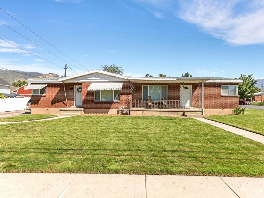 *Seller willing to contribute $15,000 in concessions if closing happens before the end of the year* This fully rented duplex is conveniently located near Viewmont High School, amenities & freeway access. Currently rented under market rate. Which presents strong upside with room for future improvements and rent increases. Each unit includes a large private basement storage room with laundry hookups, adding extra functionality and tenant appeal. Covered back patios & private fenced yard for each unit. This property is one of two currently available from these sellers and can be purchased individually or as part of a bundle for an even stronger investment portfolio (Other property is MLS# 2110201). Showings require 24-hour notice, please do not disturb tenants. Reach out to Jake with any questions. Square footage figures are provided as a courtesy estimate only and were obtained from county records. Buyer is advised to obtain an independent measurement.