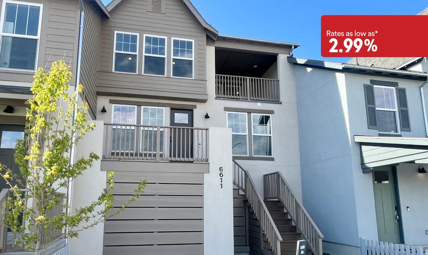 Preferred Lender Incentive Interest Rate or Receive up to $15,000 towards closing costs!* BRAND NEW Luxury Townhome with the convenience of a 4-CAR GARAGE! With easy access to Lookout Park and The Cove house! With direct access to the water, you can easily grab your paddle board from the porch storage room and start living the serene WATERFRONT LIFESTYLE. Plus, with a 2-year builder warranty and a 10-year structural warranty, you'll enjoy lasting quality and peace of mind for years to come! Daybreak amenities include: Pools, Gym, Parks, Trails, Downtown Daybreak, Bees Stadium, Trax, Restaurants & More! Interior photos of a similar unit. Options and upgrades may vary. Buyer and buyers agent to verify all information. Model Home address: 6637 W Lake Ave, South Jordan UT