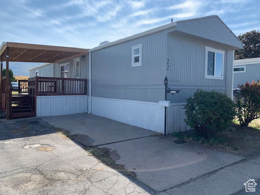 This Beautifully Remodeled Mobile Home with New Vinyl (LVP) Floors. 3 Fresh bedrooms with the Primary suite having it's own nice Full Bath and an Open Remodeled 3/4 Bath down the hall. This great home sits on a leased lot in a Peaceful Location in Wood Haven Mobile Home Park with close proximity to Shopping, Eateries and Entertainment.  Newer Furnace with new Central Air, Tastefully updated kitchen with Quartz Counter tops, Including Brand New Microwave/Hood Fan Combo and all updated appliances. And also includes Washer & Dryer.  Home is To Be Sold in AS IS Condition with No Warranties.     Possible Financing through TruPath/Dylan Legendre, NorthStar Mortgage or 21st Mortgage.
