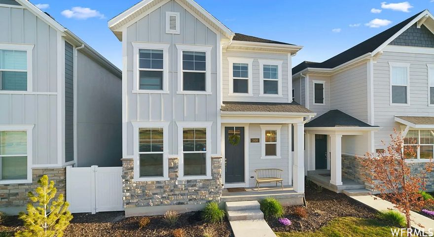 Welcome to this beautifully maintained 6-bedroom, 3-bathroom home in the highly sought-after Holbrook Farms community in Lehi! Offering the perfect blend of space, functionality, and comfort, this home is designed for both everyday living and entertaining. Step inside to find a bright and inviting front study - ideal for a home office, sitting room, or flex space to fit your lifestyle. The open-concept kitchen features a large functional island, abundant cabinet space, and a spacious pantry, making meal prep and gatherings effortless. The spacious primary suite offers a relaxing retreat with a large ensuite bathroom and walk-in closet. Convenient upstairs laundry sits near the primary suite and additional bedrooms for easy day-to-day living. The fully finished basement expands your living space with an additional bedroom, full bathroom, storage room, and mechanical room - perfect for guests, a growing household, home gym, or entertainment area. Located in one of Lehi's most desirable neighborhoods, this home offers incredible space, versatility, and community living all in one package!