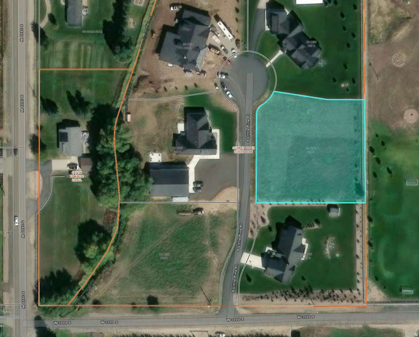 SUMMIT CREEK SUBDIVISION - Land