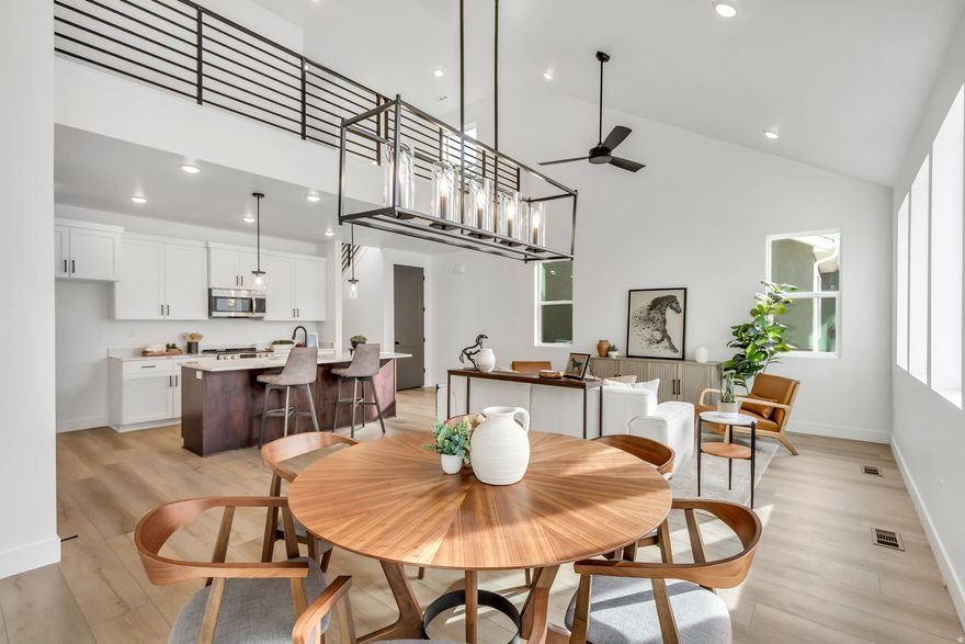 Discover modern living in this beautifully designed home featuring high-end finishes and a main-level owner's suite. Located in scenic Payson, the home offers breathtaking views and a thoughtfully crafted layout. The McCormack Plan showcases an open-concept main floor, ideal for entertaining, along with a spacious kitchen that includes a large pantry. The luxurious owner's suite is a true retreat. Upstairs features two additional bedrooms and a versatile loft that overlooks the great room.