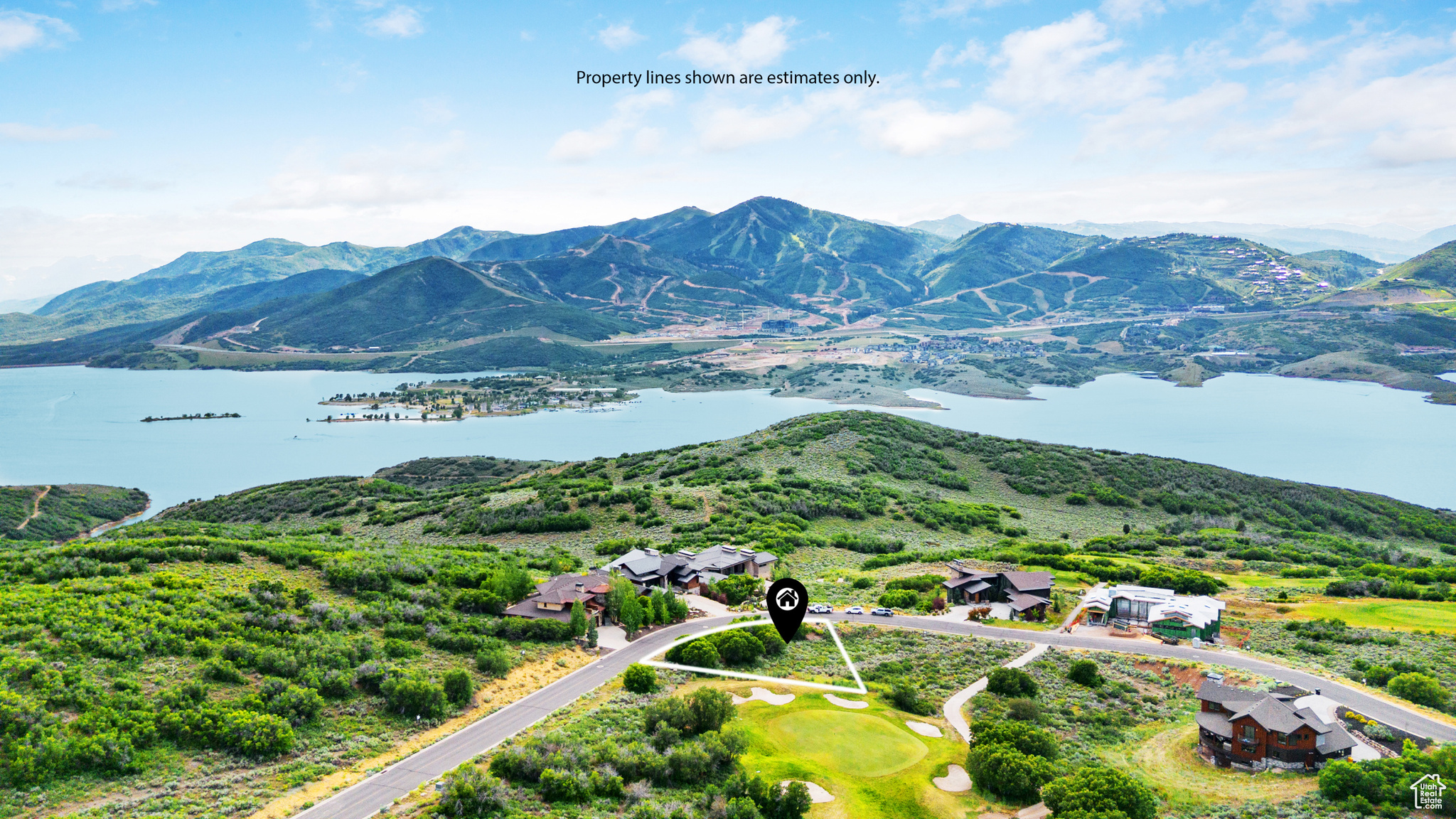 This .36-acre lot in Hideout Canyon offers stunning views of Mount Timpanogos, Bald Mountain, Jordanelle Reservoir, Deer Valley Resort, and the surrounding fairways. Located above the 2nd hole of the Outlaw Golf Course, the gently sloped lot is perfect for a custom home designed to take in the scenery. Just minutes from Park City's Main Street and about 30 minutes to Salt Lake Valley, it offers both convenience and a peaceful setting. The upcoming Deer Valley gondola at Jordanelle will make ski access even easier-adding year-round appeal. Preliminary building plans are available, designed to capture the views from every room. Ideal for a primary home, second home, or long-term investment in a premier mountain location.