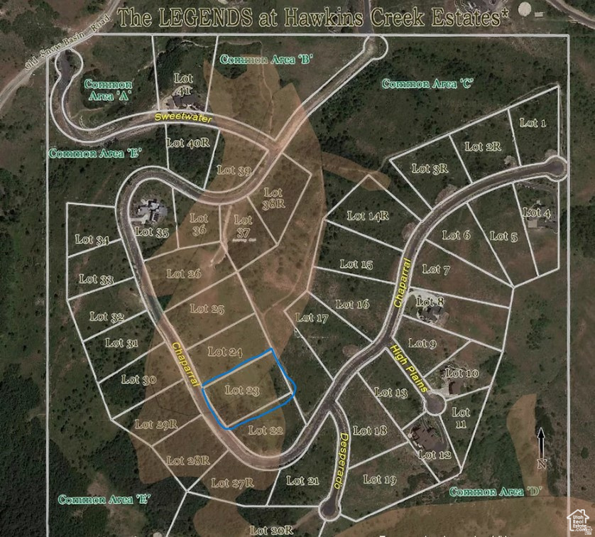 LEGENDS AT HAWKINS CREEK - Land