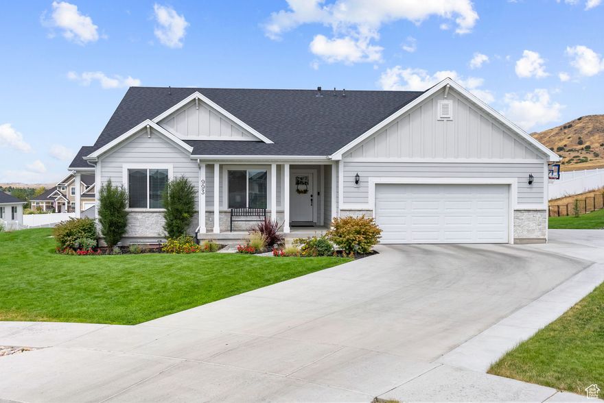 This immaculate home offers the perfect blend of elegance and comfort. The open floor plan showcases a beautiful kitchen with stylish finishes that flows seamlessly into the living and dining spaces. The spacious primary suite is a retreat with a spa like bathroom designed for relaxation. A large family room with custom built-ins adds both charm and functionality, while the private home gym elevates everyday living. Nestled in a desirable neighborhood near the golf course, this home is a rare find where luxury meets lifestyle.