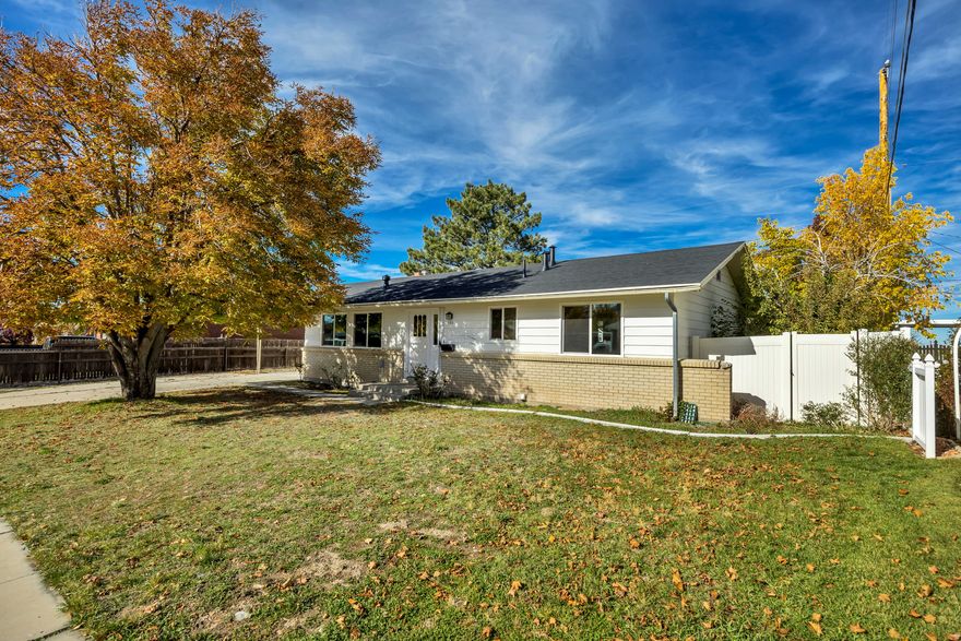 Step into this beautifully remodeled home featuring a stunning new kitchen with modern finishes, sleek butcher block countertops, and ample space for cooking and entertaining. The spacious family room boasts a wall of large sliding glass doors that fill the space with natural light and provide seamless access to the backyard perfect for gatherings or quiet evenings at home. Both bathrooms have been thoughtfully updated with contemporary fixtures and finishes, and the expansive basement includes a second large family room for relaxation or recreation. You'll also find extra finished space downstairs, ideal for a kids' play area, home gym, or private office making this home as functional as it is beautiful. VACANT AND EASY TO SHOW!