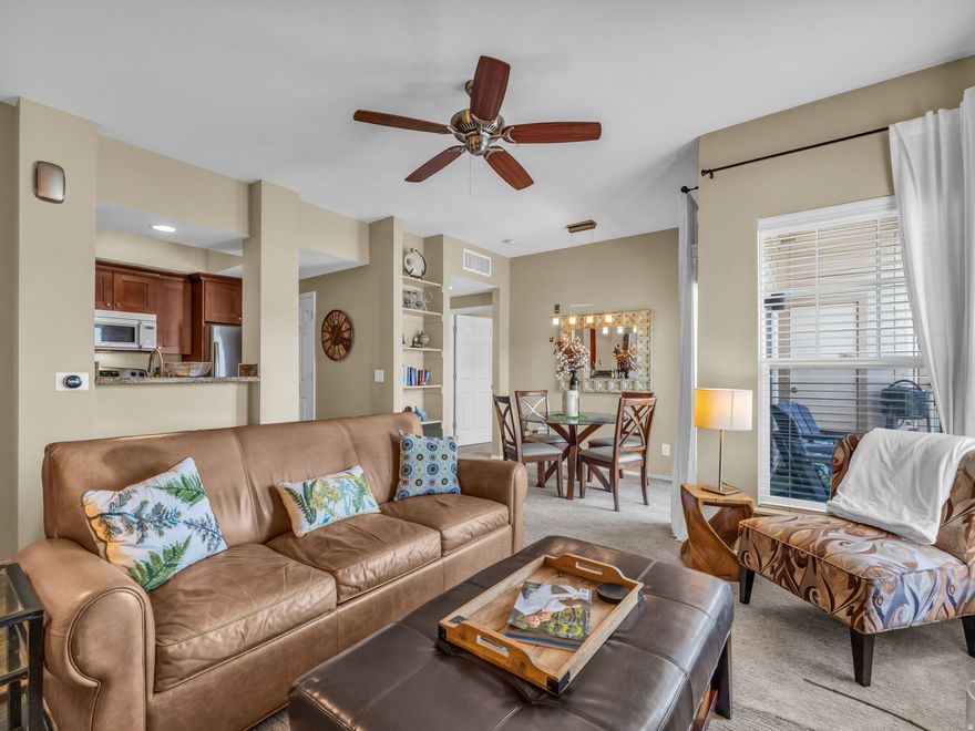 Canyon Creek | 1BD/1BA | Remodeled & Turnkey - This Canyon Creek condo is move-in ready and has been meticulously maintained - granite countertops, stainless steel appliances, 9-foot ceilings, and southwest-facing views of the Wasatch Range that make the open living area feel twice its size. The location is hard to beat. Easy access to both ski resorts and I-80 for the SLC commute, minutes from historic Main Street, and a short walk to Redstone's grocery stores, cafes, and shops. Mountain biking and hiking trails start right out the back door. Unit C24 includes a dedicated covered parking spot plus storage both inside the unit and on the private deck. Canyon Creek's amenities are among the best in Park City - indoor and outdoor pools, two hot tubs, private gym, volleyball court, basketball court, and a clubhouse. Whether you're looking for a full-time residence, weekend retreat, or investment property, this one delivers.