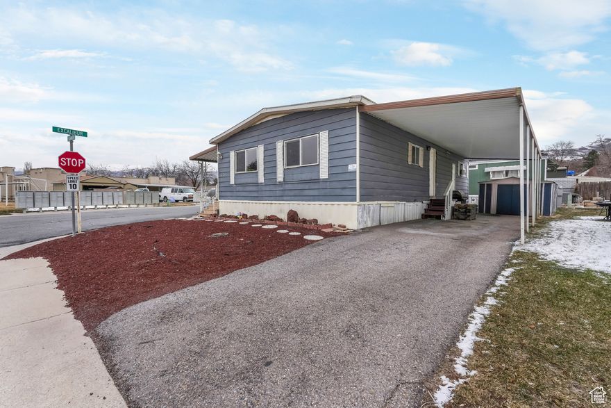 This mobile home in North Salt Lake offers the perfect combination of affordability, convenience, and comfort! Located in an area with easy access to shopping, dining, and major highways, this home provides a peaceful retreat while keeping you close to everything you need. With a well-maintained interior, modern features, and a cozy layout, it's move-in ready. Don't miss out on this fantastic opportunity to own a home in a thriving community! **Owner occupied** 6 hours, to 24 hours' notice before SHOWING!