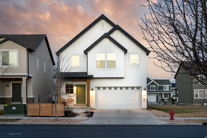 Welcome to this beautiful Saratoga Springs home located in a community with incredible amenities including a pool, clubhouse, parks, and access to nearby walking trails. Upstairs you'll find four bedrooms, including a spacious primary suite with ensuite bath, a full secondary bathroom, and convenient upstairs laundry. The finished basement offers an additional bedroom and bathroom, perfect for guests or extra living space. A wonderful opportunity to enjoy comfortable living in a vibrant and growing neighborhood.