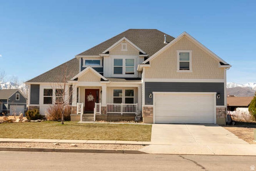 Located in the desirable Wheeler Park neighborhood of Heber City.  This 4 bedroom, 2.5 bath home sits on a spacious .41 acre corner lot tucked into a quiet cul-d-sac with a fantastic floor plan and generous living spaces.  This home offers comfort, functionality and room to grow.  The large yard provides endless possibilities whether you envision gardening, entertaining or simply enjoy the open space.  Conveniently located near local elementary school, shopping centers, and easy access to Highway 40.  This home combines neighborhood charm with everyday convenience.  A great opportunity in a prime location.  Being sold AS-IS. Buyer to verify all information.  Square footage figures are provided as a courtesy estimate only.  Buyer is advised to obtain an independent measurement.