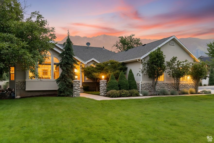 Nestled in one of the most desirable neighborhoods, this stunning home offers the perfect combination of comfort, convenience, and space. Set on a spacious .48-acre lot, the property boasts beautifully landscaped grounds with mature trees that provide both privacy and tranquility. Whether you're relaxing on the patio or enjoying the expansive yard, the outdoor setting is ideal for entertaining or unwinding.  Inside, you'll find a thoughtfully designed floor plan with ample natural light and modern finishes throughout. One of the standout features of this home is the fully equipped basement kitchen, offering endless possibilities. With its separate walkout entrance, the basement is perfectly suited for a potential rental suite or in-law suite-an excellent opportunity for added income or extended family living.