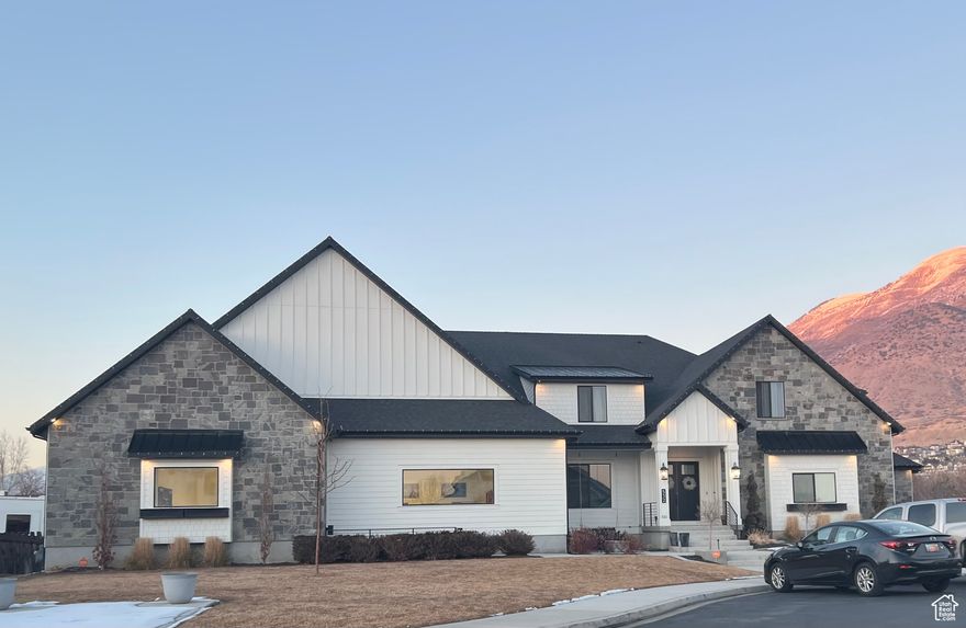 THIS HOME HAS IT ALL!  1/2 ACRE, QUIET CULDESAC, SPACIOUS GREAT ROOM WITH GRAND GOURMET KITCHEN AND GENEROUS PANTRY, BEAUTIFUL MASTER SUITE, 3-CAR GARAGE,  EXTRA OFF-STREET PARKING, HUGE BUILT-IN FULL-SIZE BASKETBALL COURT COMPLETE WITH PARTY LIGHTS, EXERCISE ROOM, THEATER, GUEST BEDROOM /BATH, WINDOWS GALORE WITH INCREDIBLE VIEWS, TONS OF STORAGE THROUGHOUT, LAUNDRY ON EACH FLOOR, BASEMENT KITCHEN AND SEPARATE GAME ROOM, PASTURE BEHIND HOME AND KIDS CAN EVEN WALK TO ELEMENTARY SCHOOL!  IT'S A HOME YOU'LL WANT TO OWN FOR A VERY LONG TIME!!