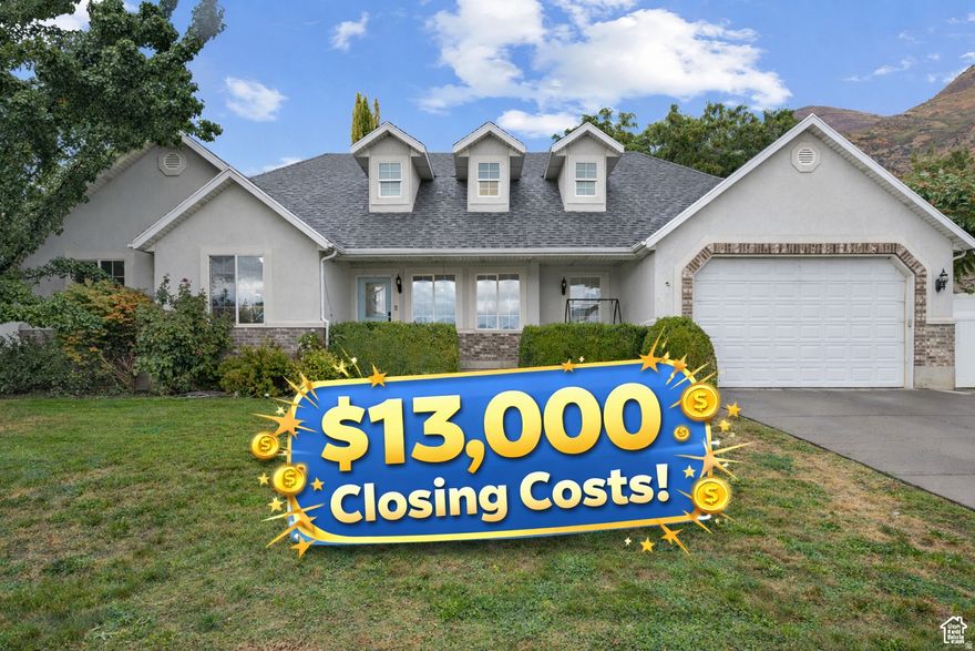 Motivated Seller. This home sits in a prime location of Cedar Hills, just minutes from year-round recreation. Tee off at Cedar Hills Golf Club and its clubhouse venue just down the hill, or just a short walk to the 17-mile Murdock Canal Trail connecting Lehi to Orem for biking, running, and stroller-friendly outings, with multiple nearby trailheads in Highland/Cedar Hills. Weekend adventures abound in American Fork Canyon, home to hiking, biking, fishing, the Alpine Loop, and Timpanogos Cave National Monument. City amenities include parks, trails, and a splash pad at Harvey Park, plus a community recreation center and caf hours close by. Seller Financing Available with $325,000 down, payment would be estimated at $2,250 with a 5 year balloon.  Come see it in person today.