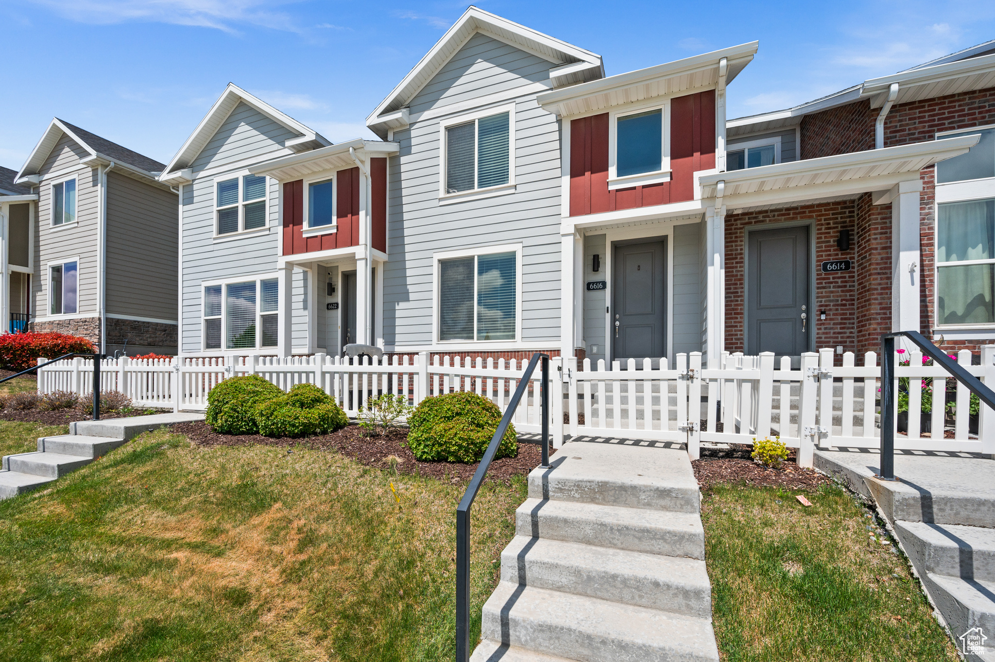 Well cared for, fully finished townhome in quiet West Jordan neighborhood with playground and close to walking/biking trails. This townhouse offers 4 bedrooms and 4 bathrooms, an open floor plan and a two car garage. The HOA does handle mowing and snow removal. The townhouse has an attached two car garage that has enough room to actually park two cars in! This is a great little community to live in! Close to freeway/highway access, shopping, gas and restaurants.