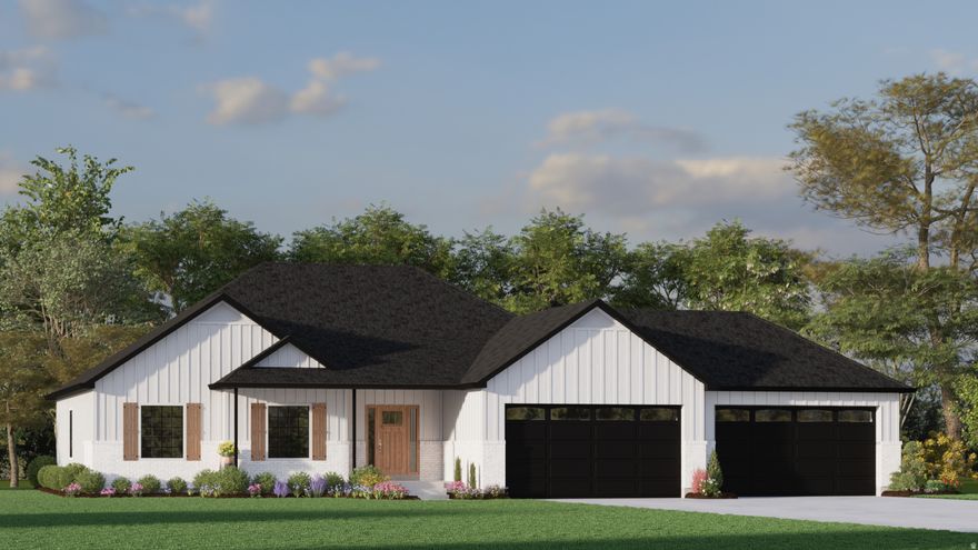 Check out this 4200 sqft rambler, this home is to be built on a .31 acre lot near Spanish Fork canyon. Breath taking views of the mountains and easy access to SR6 and I-15. This 3 bedroom, 2 bath home offers an open floor plan, large kitchen and dining room. Kitchen is built with custom cabinets, range hood and large island. Quarts counter tops, gas cooktop and custom range hood. 9' ceilings throughout home. Large master suite with separate tub and shower. Build this home or bring your own plans. Call agent for more details. Photos are examples of this home and may vary from finished product. Floor plans are artist renditions and are subject to change.