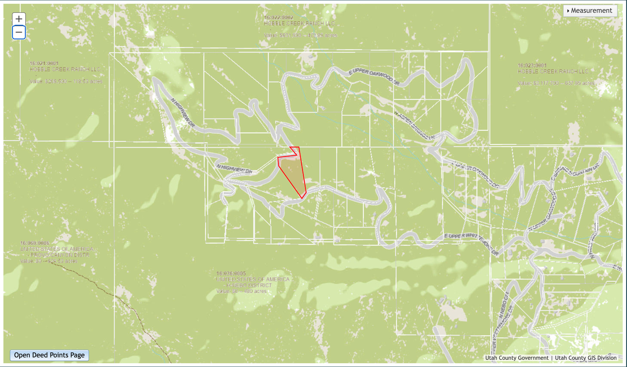 UPPER WHITTEMORE - Land