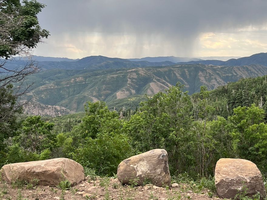 Here's your chance to OWN a LITTLE PIECE OF HEAVEN IN HOBBLE CREEK CANYON! This is the VERY BEST LOT available in the beautiful Upper Whittemore community. AMAZING PRICE for this improved 3.23 acre lot! BRAND NEW improved DRIVEWAY and CABIN PAD (175 ft x 75 ft) were constructed by a civil engineer. The GRAVEL driveway has a large entrance and is a STRAIGHT SHOT and small grade to the huge pad making it easy to access. Build a cabin OR pull your trailer. This is one of the very few lots where it's easy to pull a trailer to access. The WOODED lot has BREATHTAKING VIEWS in every direction. Gated community with year-round access (limited access by snowmobile or tracks for a few months in the winter). JUST 15 MINUTES from all the conveniences of Springville. Enjoy hiking, 4-wheeling, sledding, nature photography, and serenity in your oasis just a few minutes from home. Hobble Creek Canyon offers so many outdoor activities: Hobble Creek Championship Golf Course, LDW Quarter Horses Ranch, outdoor shooting range, Bartholomew Park Sandy Beach Reservoir, campgrounds, parks and pavilions, mountain bike and hiking trails. Culinary water is available at the property line. The area uses septic systems. A professional septic sewer system designer has visited and inspected the property and said the septic system is doable with two potential drainage fields with the required slope percentage window. There is power in the lower part of the development and could possibly move up the canyon in the future. Until then, the upper part of the development currently uses solar and/or generator power. Some lower lots are currently working on expanding power. Agent must accompany buyers to the property. Call today to see this spectacular lot!