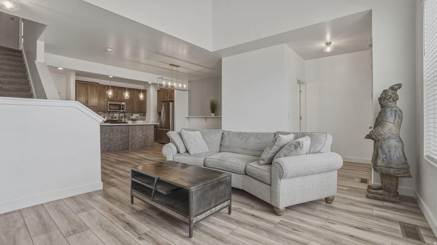 Welcome to this beautiful and impeccably maintained 2-story townhome offering comfort, style, and modern convenience. Featuring en-suite bathrooms in each of the two above-ground bedrooms, and the basement that can be used as either the primary private bedroom or a second living space.  This home is perfectly designed for privacy and functionality.   The bright and inviting kitchen is equipped with sleek stainless steel appliances, making it ideal for everyday living and entertaining alike. Thoughtful upgrades throughout the home include two Nest security cameras for added peace of mind, a tankless water heater for energy efficiency and endless hot water, and a furnace equipped with one-year filters for low-maintenance living.  Clean, well-cared-for, and truly move-in ready, this townhome is a fantastic opportunity for anyone seeking modern living in a comfortable and stylish space.  Square footage figures are provided as a courtesy estimate only and were obtained from tax records.  Buyer is advised to obtain an independent measurement and to verify all information.