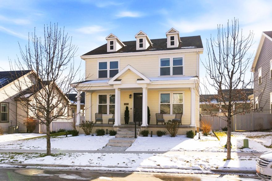 Experience the pinnacle of Daybreak living in this immaculate, move-in-ready home that shows like brand new with an abundance of designer upgrades and natural light throughout. The spacious, open-concept floor plan features a chef-style kitchen perfect for culinary enthusiasts, alongside brand-new carpet, fresh paint, new lighting, and beautifully updated bathrooms. The fully finished basement serves as an entertainer's dream with a private movie theater and sleek wet bar, while sustainability meets comfort with fully paid-off solar panels and a dual-zone HVAC system featuring two separate furnaces and AC units. Outside, the meticulously xeriscaped yard leads to a backyard oasis complete with a custom pergola, firepit, built-in planter boxes, and multiple entertaining areas-all set against the backdrop of breathtaking mountain views. Complete with an oversized garage, this home perfectly blends modern luxury with low-maintenance living.