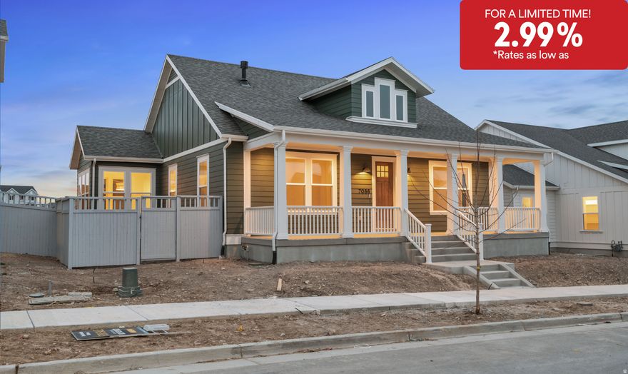 For a limited time rates as low as 2.99%! See agent for details. Subject to change at anytime. This brand new home was just finished and ready for move in! Located in Daybreaks Cascade Village. Walking distance to parks and the new Watercourse! Home features main floor living, gourmet kitchen and a fully finished basement w/kitchen.