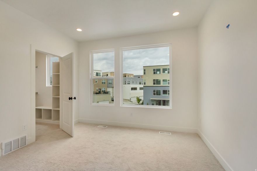 Our Beautiful Cabo Townhome Nestled in Downtown Daybreak Near Shopping, Dining, Parks, and Top-rated Schools. This Home Offers the Perfect Blend of Comfort, Style, and Convenience. *** Enjoy an Open-Concept Layout with a Bright and Airy Living Room, Perfect for Entertaining Guests or Relaxing with Family, Step Outside to Your Own Fenced Private Patio & Enjoy Your Morning Coffee or Evening Sunsets. This Townhome is Perfect for Those Seeking Low-Maintenance Living without Compromising on Space or Quality. Whether You're a First-Time Home Buyer, Downsizing, or Looking for a Family-Friendly Home, this Home is an Absolute Must-See, You are Sure to Love it! *** Estimated Completion is April/May, 2026. Home is at Framing. **Pictures are Example and Not of Actual Home.