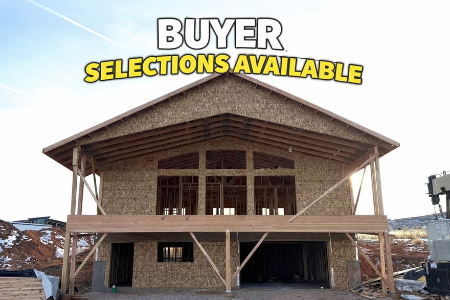 New construction with a large covered front deck capturing beautiful views of Bear Lake. This home features vaulted ceilings, a fireplace, four bedrooms, and three full bathrooms. Extra-deep garage offers great storage for all your toys. Buyers still have the opportunity to make some of the finish choices.