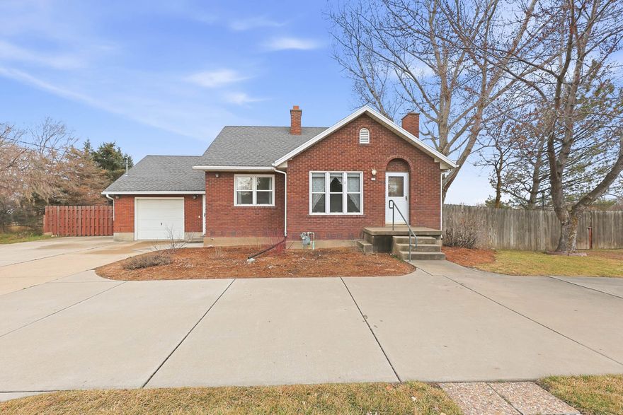 You know when that property comes along and you just have to jump on it?  THIS IS IT!!  Totally unique and ready for your own touch! 2 Detached garages * 3 beds * 3 baths * Unfinished space in the basement with a separate entrance * Just under a 1/2 Acre lot * 2 Detached garages * Surrounded by fields so no neighbors * Laundry Chute * Covered Patio * RV Parking * Come and see how big it really is inside!