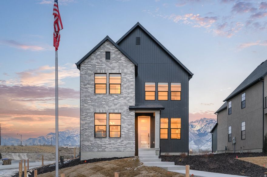 Former Model Home | Premium End Lot | Final Cottage Opportunity! The last available cottage home in the Big Willow Creek community in Draper is now available! Built in 2025, this charming 3-bedroom, 2.5-bath former builder's model home sits on a premium end lot, offering additional yard space, parking, and privacy. Perfectly located for both convenient commuting and outdoor recreation, this home is just minutes from I-15, shopping, dining, and entertainment, while also being steps from Draper's extensive trail system and the new Jensen Farm Park, featuring a playground, pavilion, and walking paths. Future park phases are planned to include creek enhancements, a hammock garden, and sports courts. With so much lifestyle and recreation right outside your front door, this is a rare opportunity to own in one of Draper's most desirable master-planned communities. Cottage homes in this development are sold out, making this former model home the final opportunity to own one of these charming homes in this exceptional location.