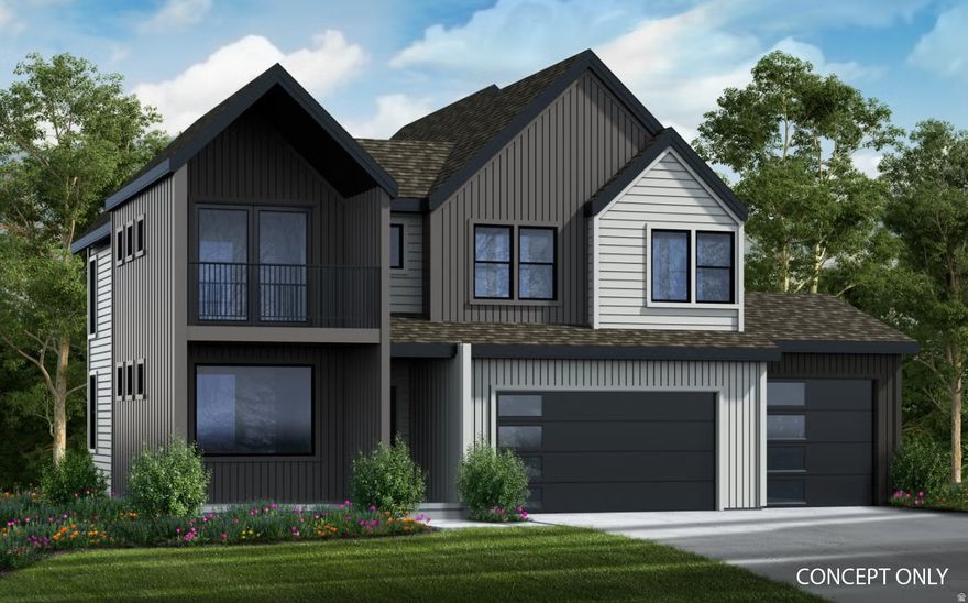 To-Be-Built Timberland Plan in The Crossings  Heber Valley Living at Its Finest!  Discover the perfect blend of luxury, space, and mountain lifestyle with this stunning to-be-built Timberland floor plan by Fieldstone Homes, located in the highly sought-after Crossings community in Heber. Offering 3,970 square feet of thoughtfully designed living space, this home features a fully finished basement, 4 spacious bedrooms, and 3.5 bathrooms, along with a desirable 3-car garage for all your vehicles and outdoor gear.  Step inside to experience soaring 20-foot vaulted ceilings, an abundance of natural light, and a breathtaking floor-to-ceiling fireplace that anchors the open-concept great room. The gourmet kitchen is built for entertaining with double ovens, an oversized island, elegant cabinetry, upgraded flooring throughout, and stunning quartz countertops.  Upstairs, enjoy a versatile loft space with direct access to a private deck, perfect for relaxing and taking in the beautiful surroundings. Generous bedrooms, large closets, and a spacious, functional layout make this home as comfortable as it is impressive.  Located in the heart of Heber Valley, The Crossings offers unbeatable access to outdoor recreation - just 15 minutes from Deer Creek and Jordanelle Reservoir, and only 25 minutes to Park City. Experience peaceful country living with adventure right at your doorstep.  Don't miss this incredible opportunity to build your dream home in one of Heber's premier communities!