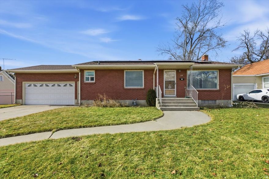 Great brick rambler with a lot of updates throughout. Huge .31-acre lot with patio. This home features solar panels for approxamitly $145 per month, making all other utilities on this property extremely low. This home is easy to see. Contact any agent today.