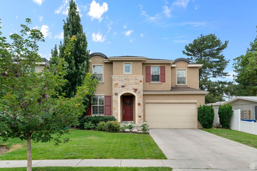 Spacious 5-bedroom Holladay home featuring open living areas, a gourmet kitchen, and flexible spaces for family, guests, or a home office. Enjoy outdoor living with a large private patio and mature landscaping-perfect for entertaining or relaxing. Close to top-rated schools, dining, and Utah's mountain recreation.
