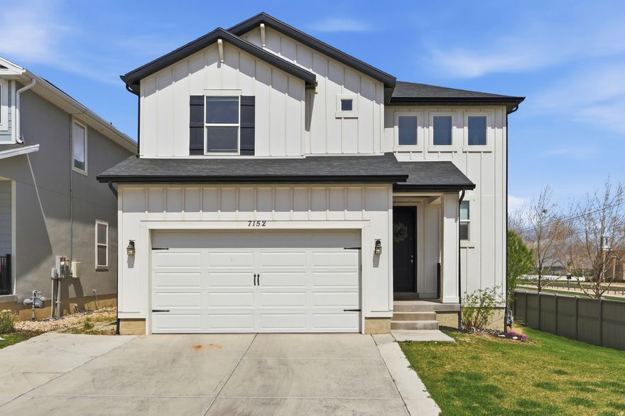 Welcome to this charming 3 bedroom 2.5 bath home nestled on a quiet corner lot in Silver Lake, one of Eagle Mountain's most convenient and family-friendly neighborhoods. Situated close to local schools and just minutes from the brand new Walmart and nearby shopping, this home offers the perfect balance of being close to everything without being tucked away in the far reaches of the city. Step inside and be greeted by vaulted ceilings in the living room that create an open atmosphere the whole family will love. With a smart, functional layout and plenty of room to grow, this home is ideal for families looking to put down roots in a safe, welcoming community. Don't miss your chance to be part of everything this home and Silver Lake Eagle Mountain has to offer!