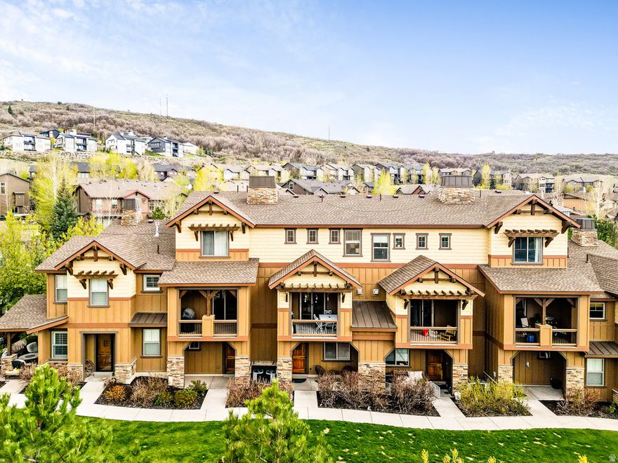 Turn-Key Park's Edge Townhome Near Deer Valley East Village  Welcome to 13404 Alexis Drive, a 1,768-square-foot, three-bedroom, three-bathroom townhome in Park's Edge, ideally located just minutes from Deer Valley East Village via Jordanelle Parkway. Nightly rentals are permitted, offering flexibility for personal use, investment, or a combination of both.  The multi-level layout is designed for both privacy and functionality, with a bedroom suite on each level. The main living area is bright and open, with large windows bringing in natural light and connecting the kitchen, dining, and living spaces for easy everyday living or entertaining. The kitchen is equipped with granite countertops and stainless steel appliances, offering a clean and practical workspace. The upper-level primary suite features 9-foot ceilings and a more secluded setting, creating a comfortable retreat.  Positioned just steps from the Park's Edge clubhouse, residents enjoy access to a fitness center, pool, hot tub, gathering spaces, and sun deck. The surrounding community includes a 15-acre dog park and convenient access to hiking and biking trails around the Jordanelle Reservoir, while the included Level 2 electric vehicle charger adds everyday convenience.   With close proximity to Deer Valley, Park City Mountain, and Canyons Village, as well as just 35 minutes to Salt Lake City International Airport, the location balances accessibility with a quieter, more relaxed setting. This is a well-positioned opportunity in one of Park City's most accessible and fast-growing areas.