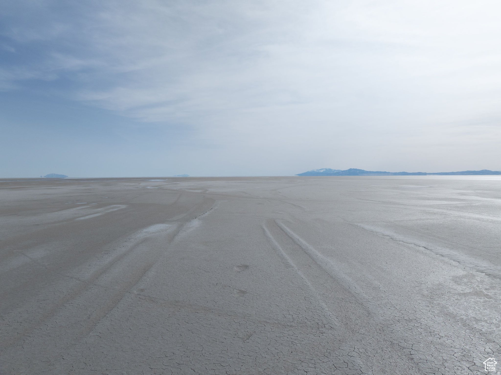 Expansive flat terrain under an open sky