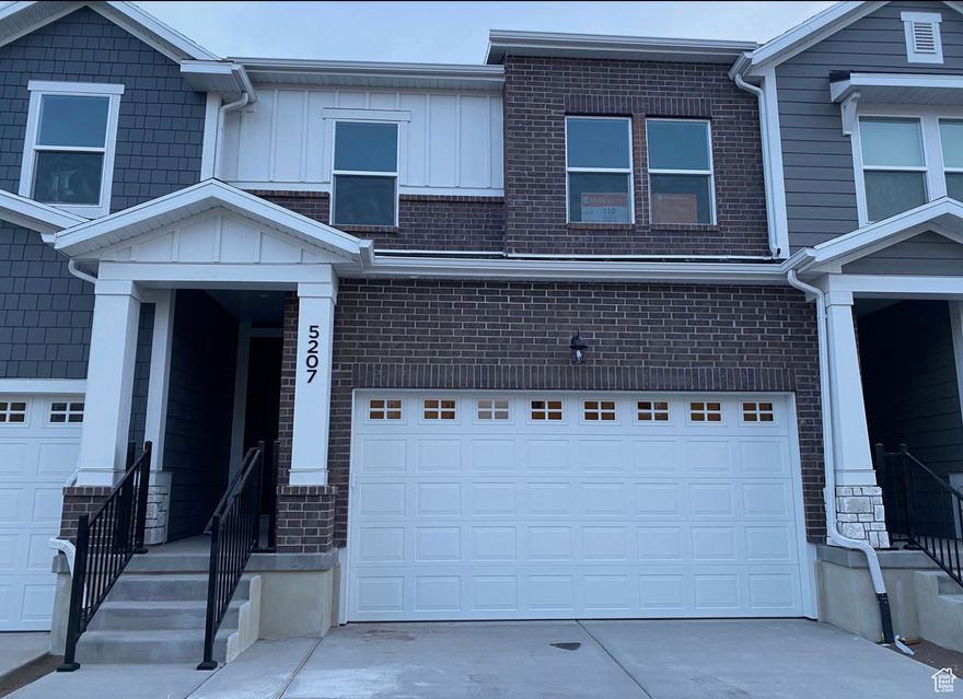4 BEDROOM TOWNHOME 2.5 Bath, right on the large park in "PARKSIDE AT HERRIMAN TOWNE CENTER". Available now! Be the first person to make this beautiful, new 4-bedroom townhouse your home in Herriman! This is a prime location right across the street from a large park with pavilions, playground, ice-skating, splash pad and recreation center with swimming pool & water slide. All the appliances are stainless steel, upgraded counter-tops & white cabinets. Upgraded flooring throughout kitchen and living room. Basement is over 600sqft which can be used for storage or play/recreation area, etc. Take long showers or baths and never worry about running out of hot water with tankless water heater! Master has walk-in master closet. Large closets in other rooms. Upgraded white cabinets in kitchen. Ceiling fan in living room. Garage + driveway has room for up to 4 cars.  "PARKSIDE AT HERRIMAN TOWNE CENTER" is an unbeatable value as a brand new, conveniently located, master-planned community in the heart of Herriman, UT. It is perfectly located across the street with a 2 minute walk from your front door to a large park with grass play areas, large gazebo and pavilions for picnics, a splash pad and jungle gym for the Summer and ice-skating rink in the winter. Paths for bikes and roller-blades. Across the street from the Herriman Recreation Center with large swimming pool, water slides, and various work-out facilities. Beautiful mountain views with walking trails nearby--including amazing mountain bike trails. Dozens of brand new restaurants and places to shop nearby. Great schools. Herriman has many new schools, roads and parks to enjoy. This 4 bedroom unit is hard to find and won't last long. Don't wait!!