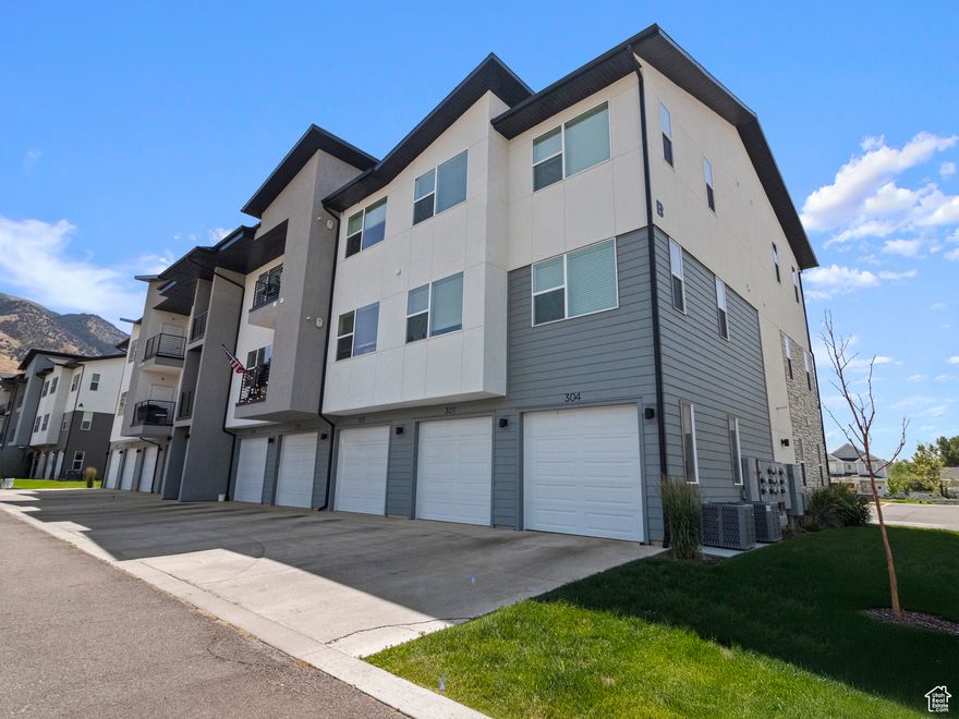 Experience peaceful top level living with no upstairs neighbors in this inviting 3 bedroom, 2 bath condo featuring a spacious open floor plan and a private master suite. Enjoy the convenience of a one car garage and unbeatable access to community amenities including a pool, pickleball court, and scenic walking trails. Located just minutes from USU and endless outdoor recreation, this home offers the perfect blend of comfort, location, and lifestyle.