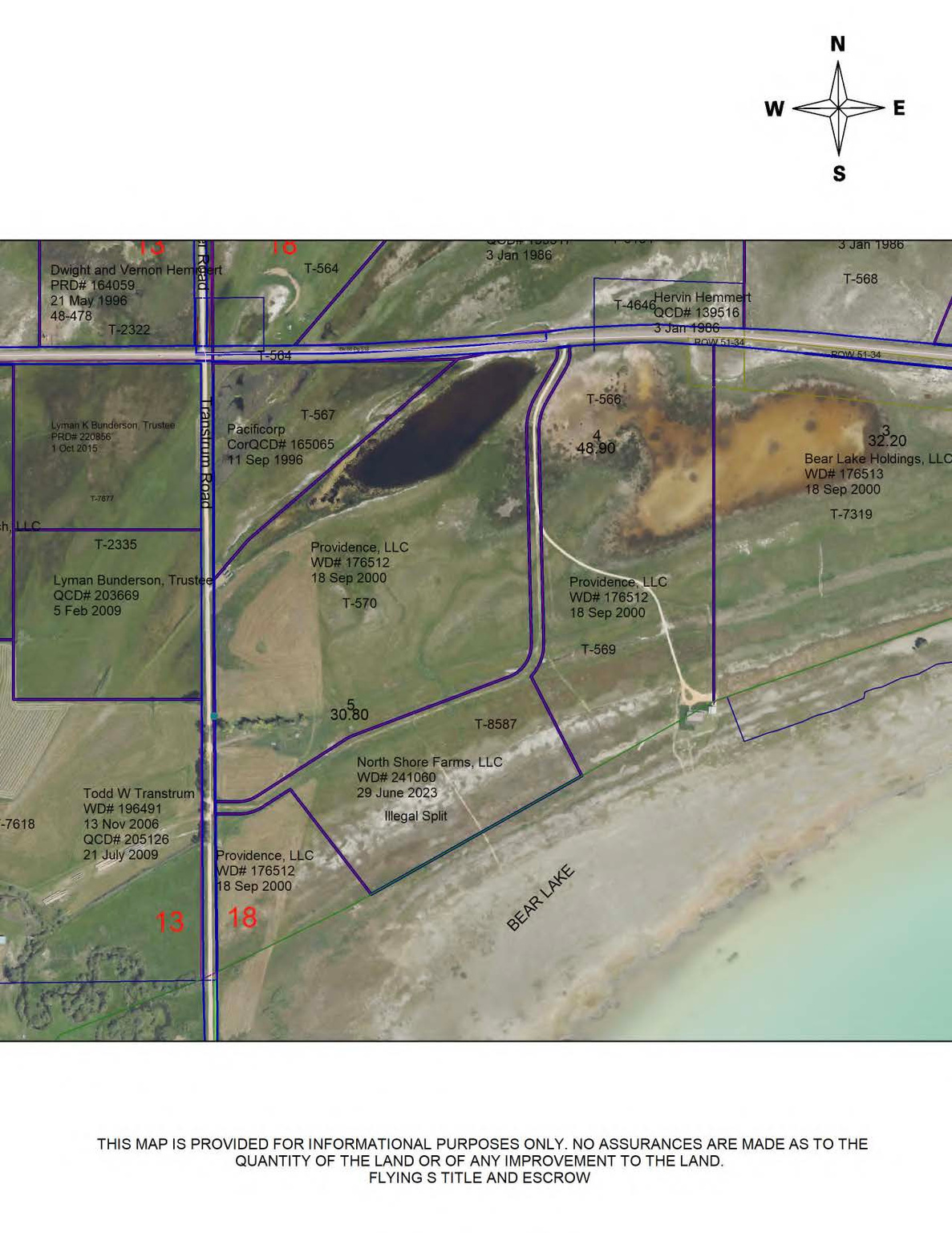 NORTH SHORE FARMS - Land