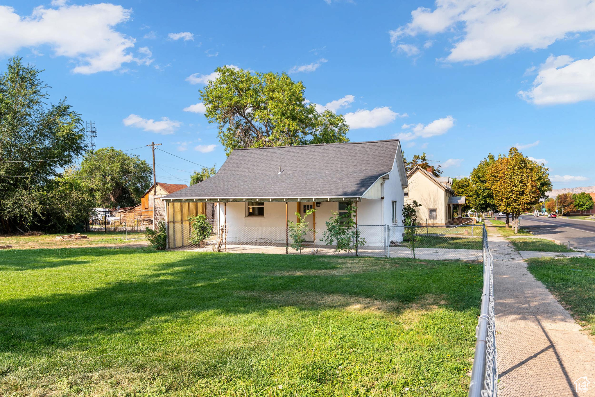 This little slice of Nephi charm proves you don't need a mansion to live well. Two bedrooms, one shiny new bathroom (currently in process), and ALL new flooring, plus new exterior doors that actually close like they're supposed to. The quarter-acre lot gives you space to breathe, plant a garden, or just let the dog run wild. Updated, affordable, and not trying to be anything it's not-just a solid home in a great spot, ready for someone who doesn't mind being smart with their money. Square footage figures are provided as a courtesy estimate only and were obtained from County Records. Buyer is advised to obtain an independent measurement.