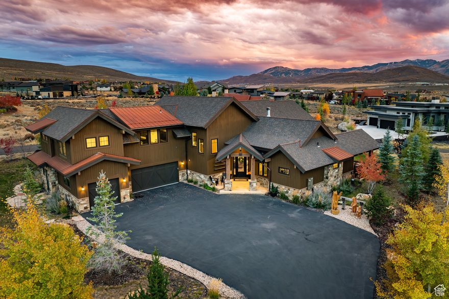 Full Golf Membership Available! This light and bright home is nestled on a tranquil, quiet street in the gated community of Promontory. It is located near Promontory's new Sage Hills Golf course and Clubhouse, and is close to Promontory's Equestrian Gate, for easy access to world class skiing and Park City's Historic Main Street. The great room allows for seamless flow between rooms while oversized windows invite in an abundance of natural light. Hardwood floors and a floor to ceiling fireplace add warmth and elegance to the main space. The kitchen is a chef's dream with its sleek white finishes and state-of-the-art appliances. The main level master suite serves as your private retreat complete with a spa-like bathroom and a spacious closet equipped with its own washer and dryer. This home is not just about indoor living; it's about embracing the outdoors too. From every window, you can take in breathtaking mountain views that change with each season. For those seeking outdoor enjoyment, the property features a lush grass lawn and patio complete with a firepit - perfect for entertaining or simply relaxing under the stars. A hot tub provides an additional luxury touch, offering an ideal spot to unwind after a long day on the slopes or the golf course. The upper level has three large bedrooms and three baths, along with a large family room with large TVs and comfortable sectionals. The heated 3 car garage has an epoxy floor, dog wash area, and large storage area. The home is offered furnished with some exclusions. Promontory has three golf courses, Alpine ski lodges at Deer Valley and Park City Mountain Resort, as well as swimming pools, a Beach Club, winter tubing hill, fine and casual dining, and over 40 miles of paved and natural hiking and biking trails. Park City is known for its high-quality schools and friendly community atmosphere. It offers endless recreational opportunities from world-class skiing in winter to hiking and biking trails in summer. Enjoy local restaurants, shopping centers, cultural events and more on Park City's Historic Main Street. Membership to Promontory's private golf and social club is available through a separate transaction with Promontory. Full Golf Membership is available!