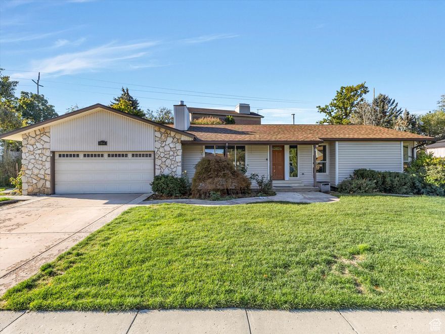Well-maintained single-owner rambler in a highly sought-after East Sandy location. Just minutes from Little Cottonwood Canyon, this home offers endless potential with a secluded, beautiful yard that's ideal for relaxing or entertaining. Move in as is or make it your own-either way, you'll love the bones, the setting, and the convenience.  Square footage figures are provided as a courtesy estimate only and were obtained from county records.  Buyer is advised to obtain an independent measurement.