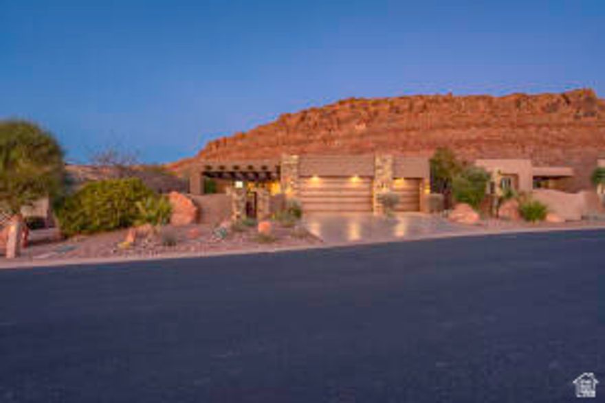 *Old photos, some changes have taken place, new photos coming, up to $5,000 concession for updating!* Experience refined desert living in this exceptional Kachina Springs at Entrada home, where stunning red rock views and tranquil water features create a truly one-of-a-kind setting. Enjoy seamless indoor-outdoor living from the great room, kitchen, and primary suite, all overlooking lush landscaping and a peaceful stream. Thoughtfully designed with custom alder and cherry woodwork, built-in office, and high-end finishes throughout. The gourmet kitchen features Wolf appliances, a Sub-Zero refrigerator, Asko dishwasher, and beautiful natural wood cabinetry. Relax or entertain on the covered patio with fire feature and breathtaking surroundings. Ownership includes Associate Membership to Entrada, offering pools, fitness center, pickleball, tennis, dining, and more.