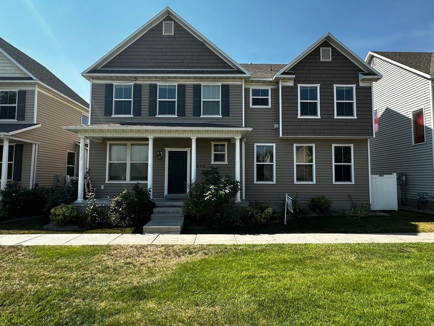 This home is conveniently located near, schools, freeways, bangerter highway, downtown, Airport and Shopping. Perfectly located in front of community park. This home offers TV wall outlets for clutterless wall mount installation, high ceilings in living space and garage. Upstairs includes a large master suite, with separate tub and shower, walk in closet. You will also find two more spacious bedrooms upstairs, a full bathroom, laundry and a large loft. The basement is fully finished with an additioanl bedroom. The fenced backyard adds additional privacy. Square footage figures are provided as a courtesy estimate only. Buyer advised to verify all.