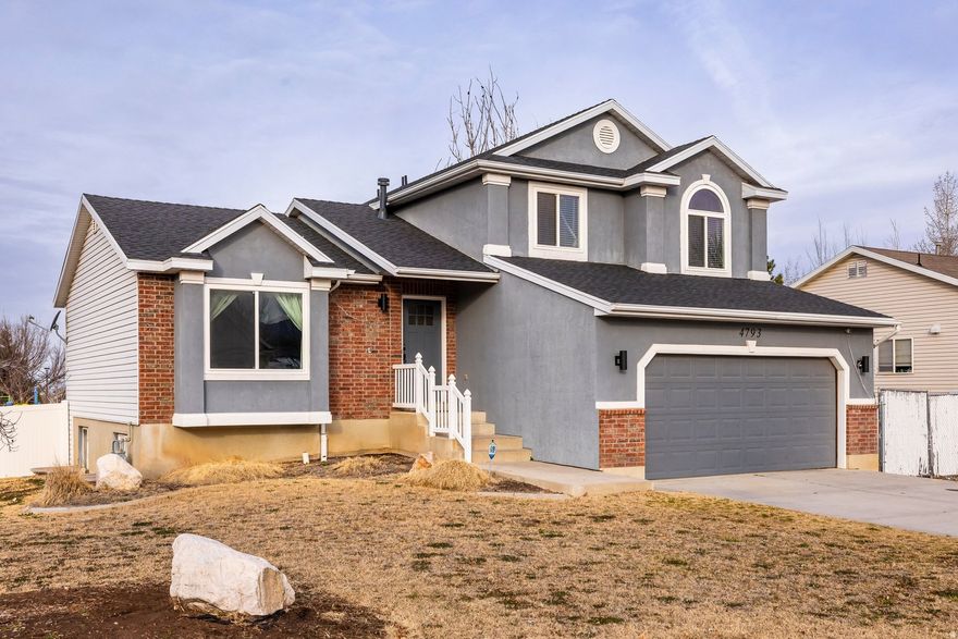 Location, thoughtful updates, and generous space define this well maintained 4-bedroom Roy home near West Park. Set on a spacious corner lot, the home features vaulted ceilings and an open-concept layout that creates a bright, inviting atmosphere. Updates completed in 20202021 include new flooring, fresh paint, new appliances, a new A/C unit and even a new roof. The backyard has been leveled and seeded and enhanced with RV parking and a covered patio ideal for entertaining. The front room offers flexibility as an elegant sitting area or home office, while three bedrooms are located upstairs and the basement includes a fourth bedroom with the otential to add a fifth.