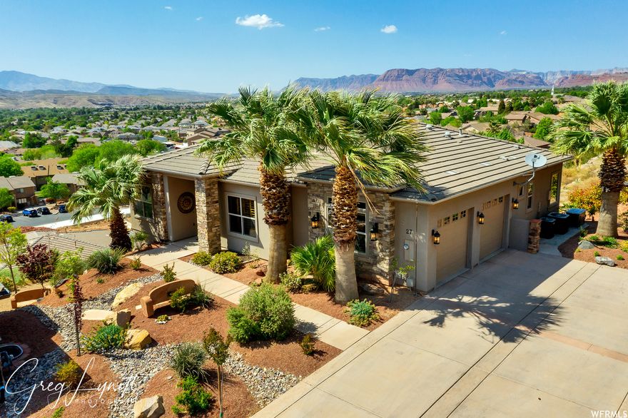 ***Fractional Co-Ownership 1/12th Share For Sale***  This means there are 12 weeks of ownership, and for the week you will own, you get the home for a full week, every 12th week. One week every three months.  Imagine going on vacation and getting to your vacation home in paradise and truly feeling like you just got home!! Experience a taste of heaven with this incredible luxury vacation home being offered as a 1/12 co-ownership opportunity. You are able to use the home, like your own home, for four weeks per year. One full week every three months. This home sits on the bluff / mountain in St George and has a breathtaking view on Snow Canyon & Green Valley.  The home also has 7 bedrooms, sleeps 17+, has a private pool, hot tub, fire pit, and outdoor patio. The home has a separate casita with full bath & kitchenette, as well as A/C & heat. Perfect for guests.  The home also come equipped with electric bikes, foosball table, ping pong, two living rooms, two fire places, and a very large gathering room with a 86" TV.    The home is professionally managed and a group of owners are able to enjoy the home as their own when they use it. The home is also professionally cleaned each week after use. Annual dues of $3,200 covers all home expenses, including all the electric, heat, internet, TV, HOA, landscaping, repairs, etc.  Please note this is not a timeshare. The ownership share for sale needs to be cash only, no seller financing offered. The share for sale does not qualify for a traditional mortgage because of how the home ownership is structured. Feel free to call and discuss any questions you have.