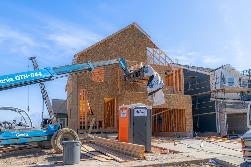 Welcome to your brand-new single-family home at River Point - where modern design meets comfort and functionality. With an open-concept layout perfect for everyday living and entertaining, this thoughtfully designed space offers both style and convenience. Enjoy the privacy of your own home while staying close to everything Lehi has to offer. As part of this vibrant new community, you'll love amenities like a clubhouse with a gym, a spacious pool, and a playground. Reach out today to learn more or schedule your visit! (JORDAN LOT 401)
