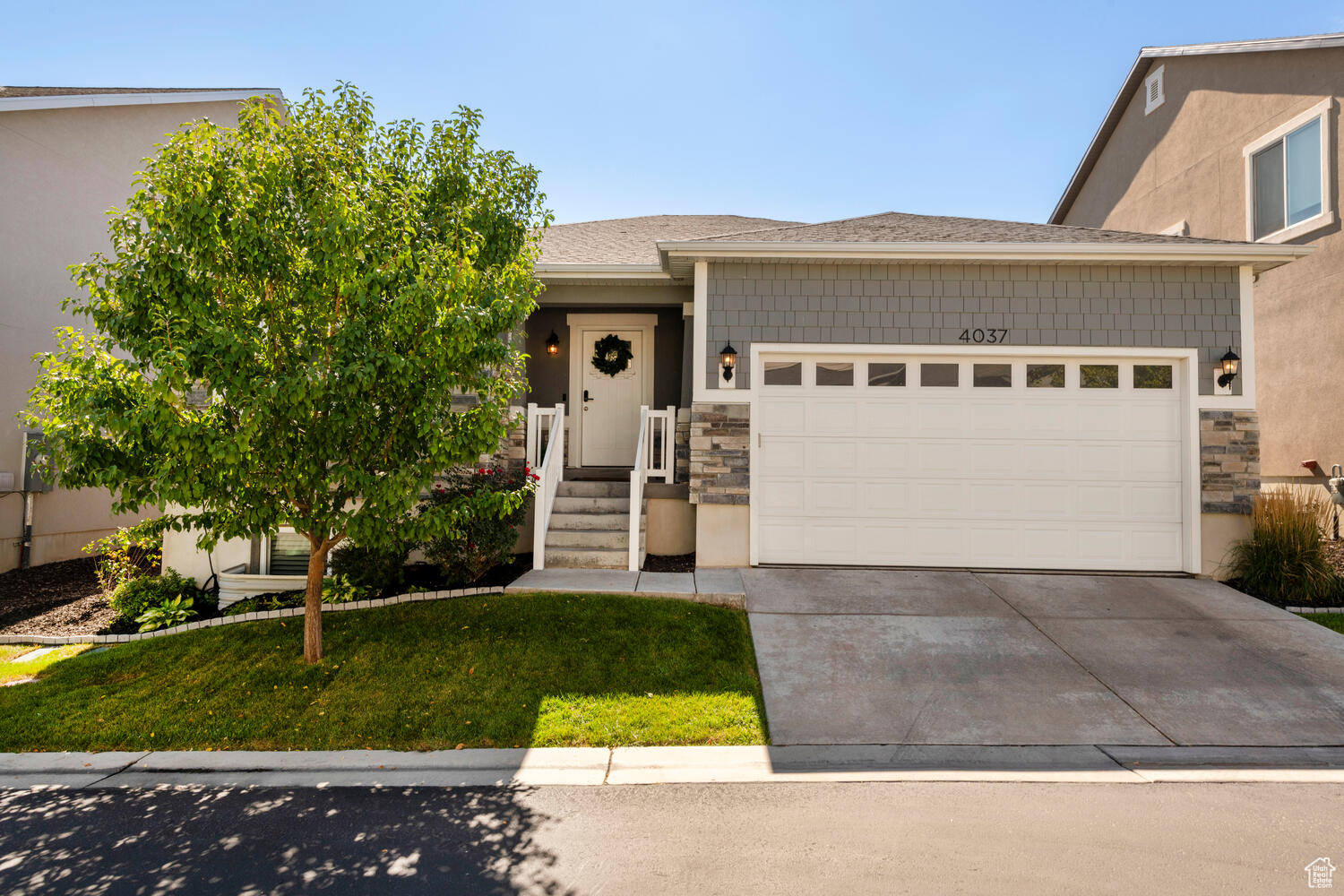 This beautiful rambler in Lehi boasts an open floor plan bathed in natural light. The spacious kitchen and dining area are ideal for gatherings and entertaining. The main floor offers convenient living with the laundry room, primary suite, an additional bedroom, a den, and a formal living area. The fully finished basement includes three additional bedrooms, a bathroom, and another den. HOA includes community pools, gym, pickle ball courts, and several playground areas. Located close to outdoor recreation, shopping, and dining options, this home is also near Primary Children's Hospital campus and offers easy access to the freeway. Don't miss the opportunity to see this lovely house today!