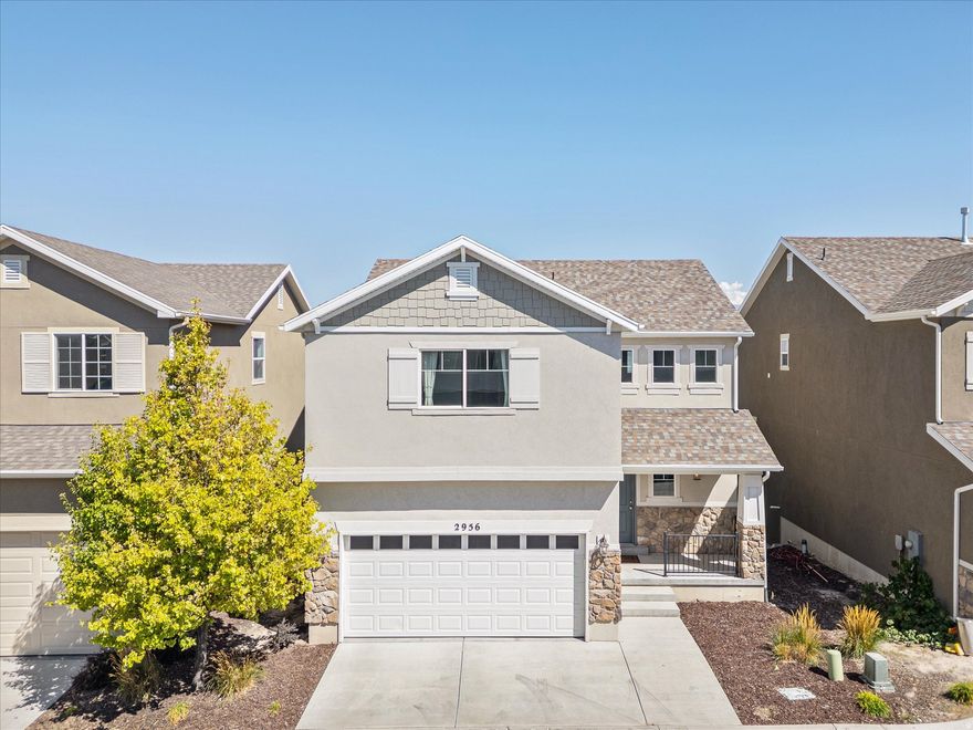 Comfort. Style. Community Living  Your Ideal Home Awaits. Step into this thoughtfully designed home with 3 bedrooms and 2.5 baths. The open-concept floor plan and high ceilings fill the main level with light that creates the perfect place to gather, entertain, or simply relax. Upstairs, the primary suite provides a serene escape, with two additional bedrooms and a full bath designed for comfort and convenience. Nestled near Fox Hollow Park, you'll enjoy beautiful mountain and lake views, plus easy access to outdoor recreation and community amenities. Square footage figures are provided as a courtesy estimate only and were obtained from County Records. Buyer is advised to verify all information.