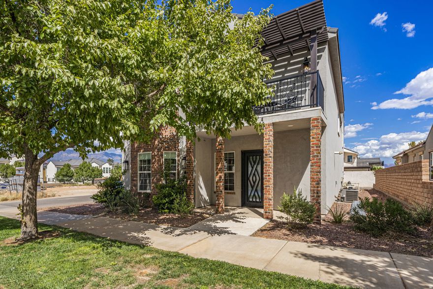 Best value in Marla at Elim Valley-over $100K below assessed value. Turnkey, luxury nightly rentalapproved home just minutes   from Sand Hollow Reservoir, Sand Dunes, golf courses, and world-renowned Zion National Park. Enjoy year-round recreation with nearby water parks, rope courses, and endless outdoor adventure.    Fully furnished and like new, this spacious property features 4 bedrooms (including a large bunk room) and 4 bathrooms, with accommodations for up to 24 guests. Situated on a 0.12-acre corner lot with a 3-car garage and additional parking for large groups.  Unique dual-living setup functions like two homes in one. The main residence includes 3 private suites, a full kitchen, dedicated laundry, and expansive living spaces with both living and family rooms, plus a balcony. The enclosed courtyard provides a private outdoor retreat with a spa pool, gas BBQ, fire feature, and gathering area.  Detached casita with private entrance offers a full kitchen, laundry, full bath, and enclosed bunk room-ideal for separate rental income, guest quarters, or flexible owner use. Live in one and rent the other, or maximize returns by renting both.  Community amenities include two resort-style swimming pools, splash pad, oversized hot tub, clubhouse, pickleball courts, and parking for RVs, boats, and trailers.