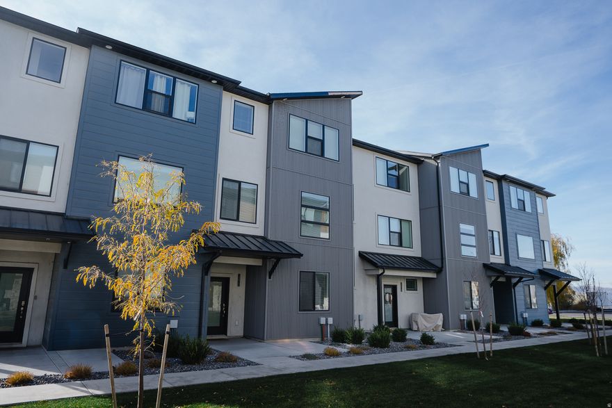 SELLER OFFERING $10,000 TOWARDS CLOSING COSTS! Move in ready! This luxurious townhomes boasts 9 foot ceilings on all 3 floors, large windows, and tons of upgrades. Just bring your things; washer, dryer, fridge, and window coverings are included. This is a great opportunity to move in and already have some equity. You will love this home, the amazing community with great amenities, and the location is unmatched. Walking distance to Frontrunner, great freeway access, and close to everything.